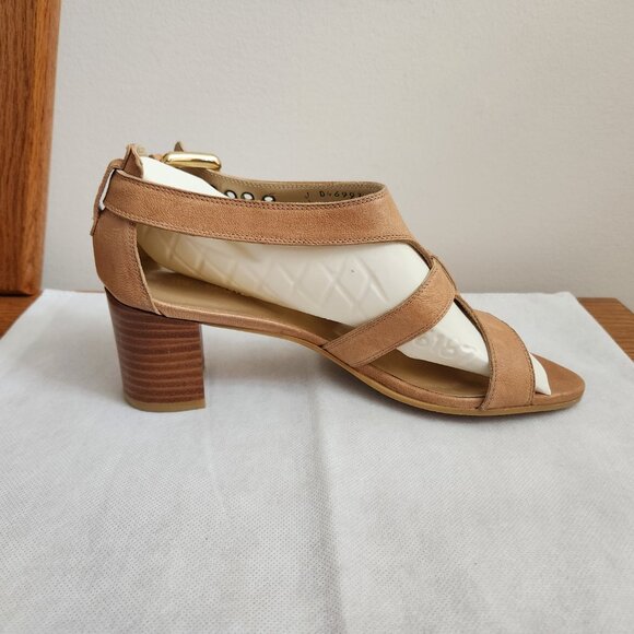 MR.SEYMOUR WONEN'S DISTRESSED LEATHER  SUMMER SHOES SIZE 8. NEW - Picture 8 of 11